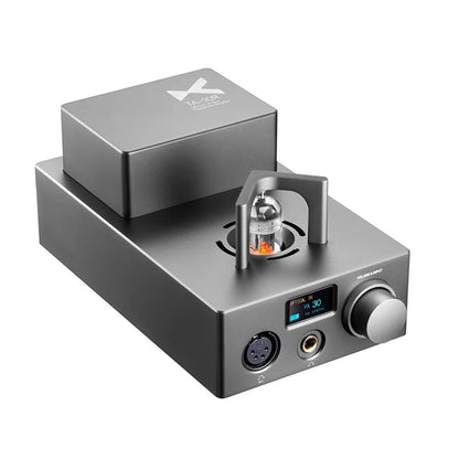 LEAUDIO XDUOO TA-10R AK4493EQ XMOS USB DSD DAC 12AU7 4XLR Tube Headphone Amplifier(Gray)