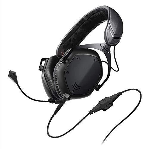 V-Moda BoomPro Microphone | for Gaming & Communication | Wired - 3.5 mm Jack | Flexible Boom | Clip-on Controller with Mute Button & Volume Wheel | Black - style: Boom Mic