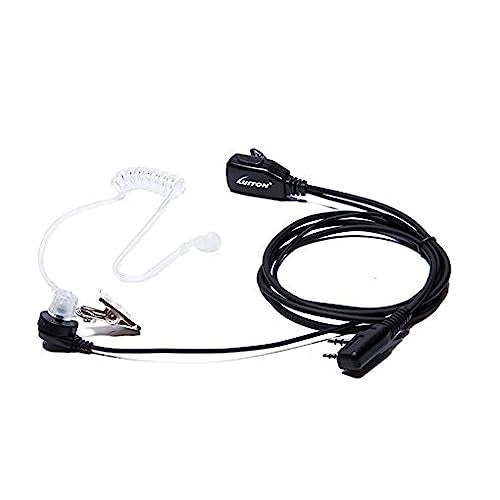 Midland Earpieces with Mic - Security Headsets for Two Way Radios - Compatible with Midland GXT1000VP4, LXT600VP3, GXT1050VP4, GXT1000XB, LXT500VP3 etc (10 Pack) - color: 10 pack