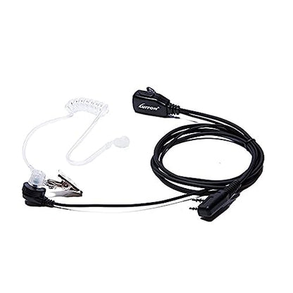 Midland Earpieces with Mic - Security Headsets for Two Way Radios - Compatible with Midland GXT1000VP4, LXT600VP3, GXT1050VP4, GXT1000XB, LXT500VP3 etc (10 Pack) - color: 10 pack