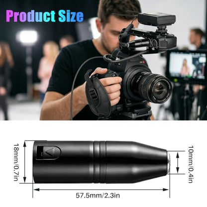 Ancable 3.5mm to XLR, 2-Pack 3.5mm Stereo TRS Mini-Jack Female to 3-Pin XLR Male Microphone Adapter, Audio Converter for Camcorders, Recorders, Mixers - size: 2-Pack