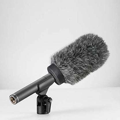 YOUSHARES Deadcat Windscreen for Rode NTG1, NTG2, Audio-Technica AT897 Shotgun Microphones, Wind Muff Up to 5.5" Long - color: 04_Gray