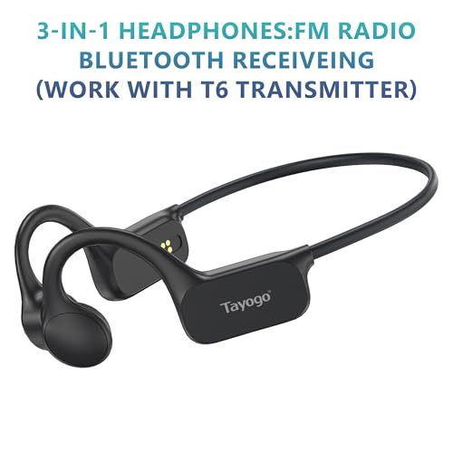 Swimming Headphones, Bone Conduction Open Ear Headset,Stream with Your Swim | IPX8 Waterproof, Bluetooth 5.4, FM Radio, No Need to Download Music, Support Spotify, Waterproof Mic, Open-Ear Design - color: Black