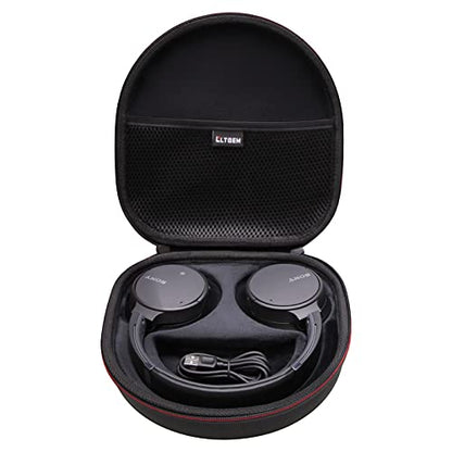 Case for Sony WH-CH720N/WH-CH520 Noise Canceling Wireless Headphones Black | Hard Carrying Travel Case for Sony WH-CH720N/WH-CH520 Noise Canceling Wireless Headphones - color: Black