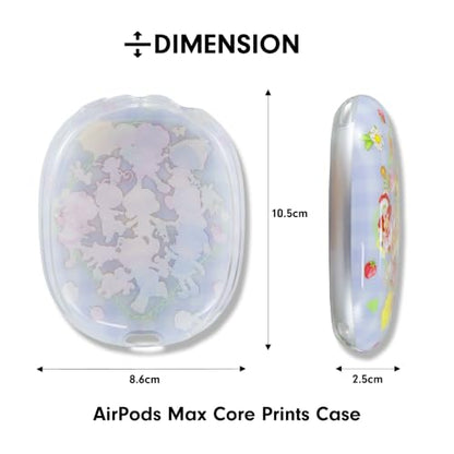 Sonix x Strawberry Shortcake Protective Case for AirPods Max 2 & 1 (Purrfect Pets Blue) - color: Strawberry Shortcake Purrfect Pets Blue