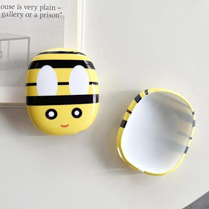 Case Compatible with AirPods Max Headphones, Soft TPU Cute Anime Bee Anti-Scratch Protective Ear Cup Covers Headphone Cases for Woman Kids - color: bee