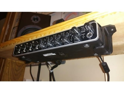 Under Desk, Table Mount for Behringer U-Phoria UMC404HD Interface | Under-desk mount for UMC404HD with sturdy metal build