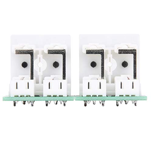 Audio Input Switch Board 4 Way Audio Input Selector Relay Module DC 7V-30V AC 6V-20V Manual Switching for PC TV Mobile Phone