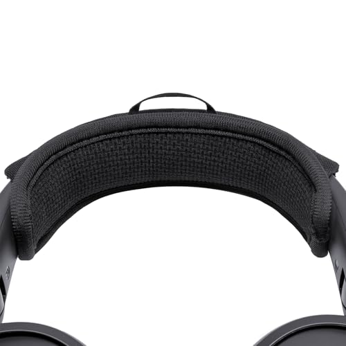 Headband Cushion Cover Compatible with JLab JBuds Lux ANC, Studio Wireless On-Ear, Go Work Gen 2, Go Lux ANC Wireless Headphones, 6mm Thick Cushion for Pressure Relief, with Zipper Slider