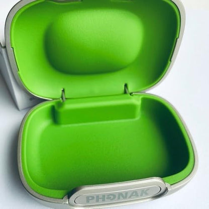 Phonak Universal Case - Durable Hearing Aid & Headphone Storage Case - Waterproof, Travel-Friendly, Protective Bag for Accessories (Large)