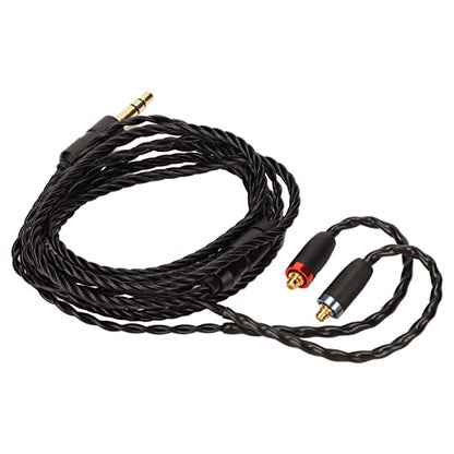 Replacement Headphone Cable for SE215 SE315 SE425 SE535 SE846, MMCX to 3.5mm OFC Earphone Cable with Mic, Oxygen Free Copper Wire for Westone UE AudioSense