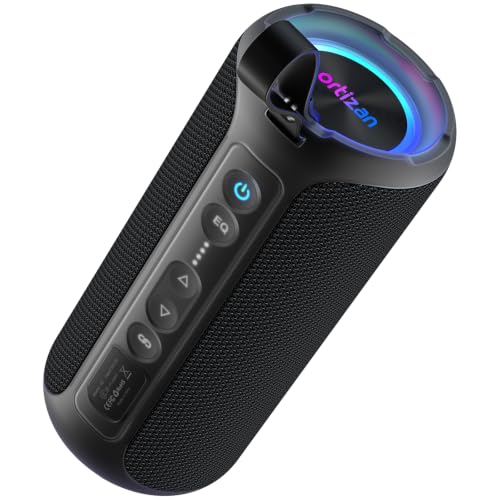 Ortizan Portable Bluetooth Speaker Wireless (2nd Gen), 40W Loud Sound