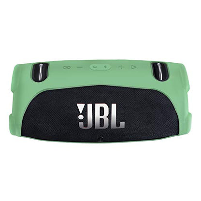 Silicone Cover Case Compatible with JBL Xtreme 3 Portable Bluetooth Speaker, Waterproof Soft Skin Silicone Protective Case for JBL Xtreme 3 Bluetooth Speaker Accessories (Green) - color: Green