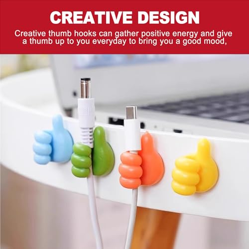 32-Pack Self-Adhesive Silicone Hooks with Cable Clips for Cord Management Multi-Purpose Desk Organizer for Keys Office Supplies and Charging Stations Home Office Use
