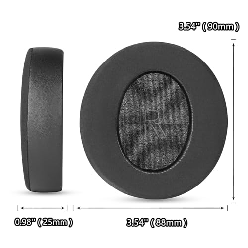 Cooling Gel Earpads Replacement for Anker Soundcore Life Q30 Q35 BT Q35 | Ice Silk Ear Pads Breathable Mesh Cushion Headband Cover Kit (Black)
