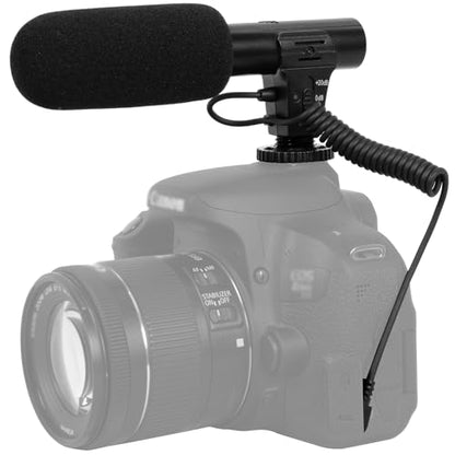 Deco Gear Universal Mini Condenser Shotgun Microphone for Digital Cameras