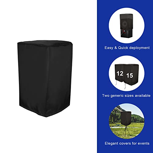 15 Inch Outdoor Speaker Cover (Black)