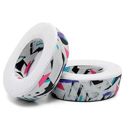 WC Freeze Nova Pro Wireless - Earpads for Arctis Nova Pro Wireless & More | Made by Wicked Cushions | Also fits SteelSeries Nova Elite & Nova Pro Omni(Doesn't Fit Other Models) | 90's White - color: 90's White