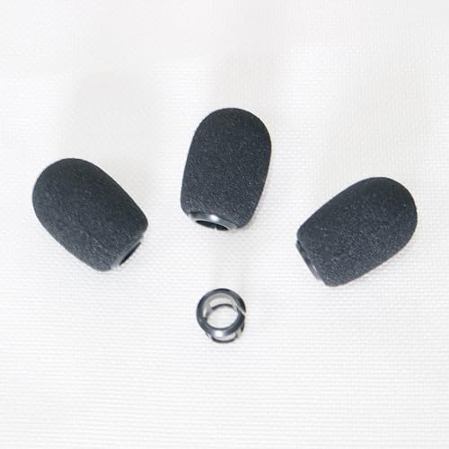 5Pcs/Lot Plastic Snap Foam Cover Windscreen Sponge For Shure Beta98H/C MX412 418 Instrument Gooseneck Microphone Stand Case