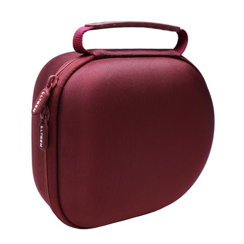Case for Audio-Technica ATH-M20x/Raycon/JBL/Sony/Anker Headphone Wine | Carrying Travel Headphone Case Hard Shell for Over Ear Headphone - color: Brown