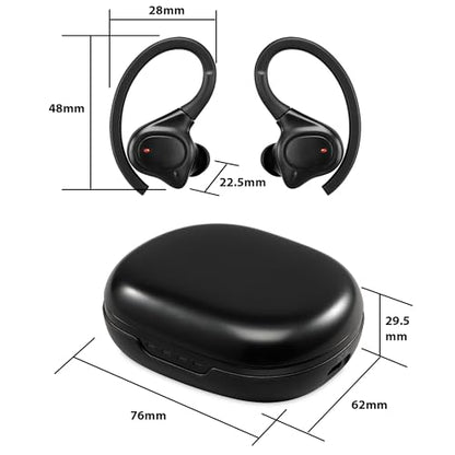 iLive IPX7 Waterproof True Wireless Earbuds w/Rechargeable Case, IAEBTW53B