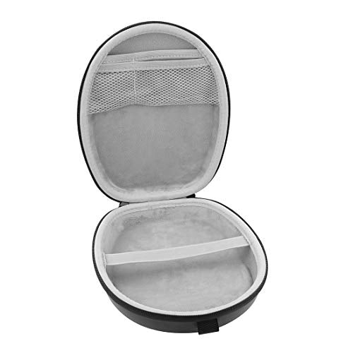 Geekria Shield Headphones Case Compatible with JBL Tune 680NC, Tune 510BT, Live 400BT, AKG Y50BT Case, Replacement Protective Hard Shell Travel Carrying Bag with Cable Storage (Black)