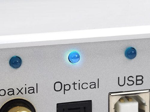 Silverstone Tek EB01S-E Aluminum 24-Bit/192kHz USB DAC Headphone Amplifier with XMOS XS1 TQ128 USB Decoder, Silver