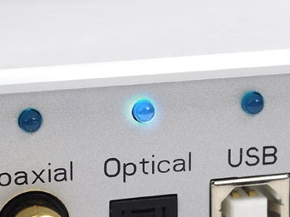 Silverstone Tek EB01S-E Aluminum 24-Bit/192kHz USB DAC Headphone Amplifier with XMOS XS1 TQ128 USB Decoder, Silver