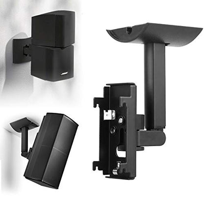 Bestparts Wall Mount Ceiling Bracket Stand for UB-20 Series II Bracket | Replacement For Bose Lifestyle CineMate, SoundTouch & Virtually Invisible 300, mountable for surround center speakers