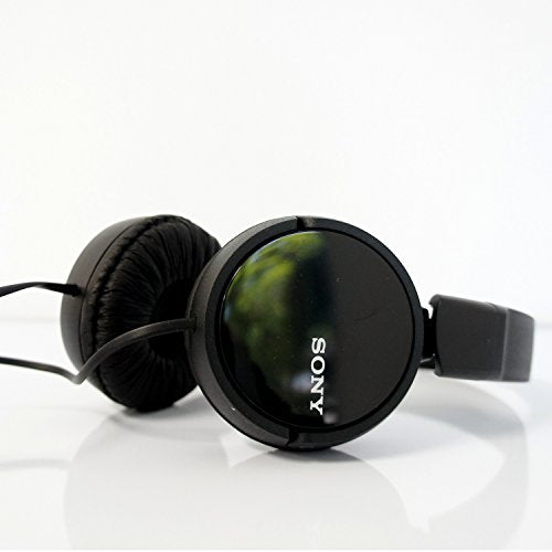 Sony ZX110 Over-Ear Dynamic Stereo Headphones (Black) - color: Black, size: Over-ear, style: Over Ear