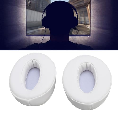 Replacement Earpads for Headphones, 2 Pair Foam Ear Cushions, Compatible with HD 4.50 Series, Soft Velour Leather Ear Pads for Over Ear Headphones