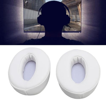 Replacement Earpads for Headphones, 2 Pair Foam Ear Cushions, Compatible with HD 4.50 Series, Soft Velour Leather Ear Pads for Over Ear Headphones
