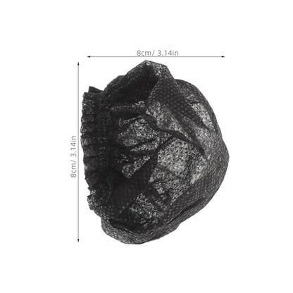 Disposable Microphone Covers Black 200pcs for Handheld Mics