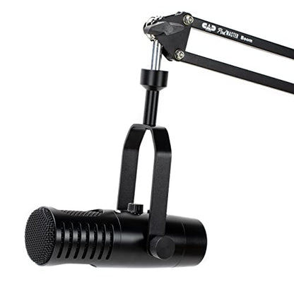 CAD Audio E90 Dynamic Front-Address Broadcast Microphone – XLR & USB-C Out