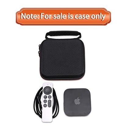 LTGEM EVA Hard Case for 2022 Apple TV 4K Wi‑Fi with 64GB Storage (3rd Generation) - Travel - Protective Carrying Storage Bag