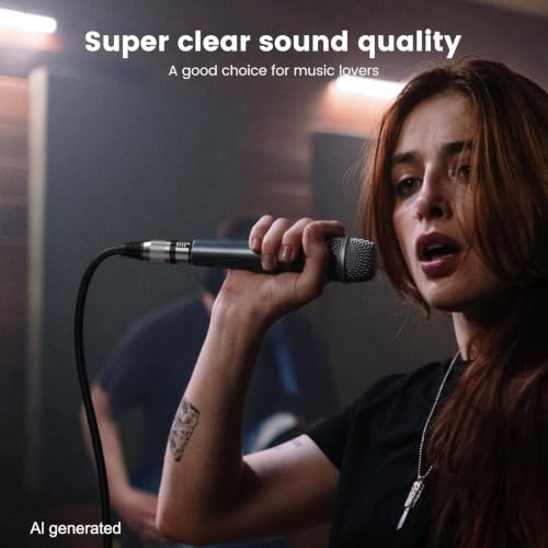 MOSWAG TRS to XLR 1/4 Inch to XLR Female 6.35mm TRS Jack Instrument Cable | XLR Female to 1/4 Mic Speaker Cord 10M/32.8FT for Speaker Amp Audio Sound Consoles Studio Recording Live Performance - size: 32.8 ft