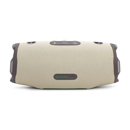 JBL Charge 6 Portable Bluetooth Speaker, Waterproof, Drop-Proof - Sand | Long Battery Life Up To 28 Hours, Quick Charging, Built-In Powerbank, Weatherproof For Outdoor, Poolside, And Shower Use - color: Sand