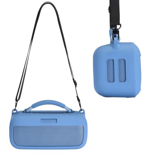Carrying Case Compatible with Bose SoundLink Max Portable Speaker | Protective Cover Silicone Case with Shoulder Strap