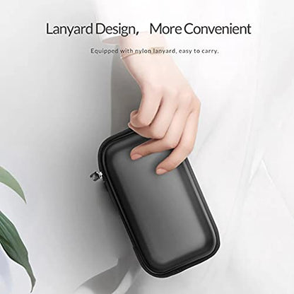 Earphones USB Cable Hard for Case Box Carring EVA with Zipper Hard for Case Easy Carrying