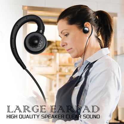 Bd402i Earpiece Walkie Talkie Headset for Hytera Radios BD502i (C Swivel)