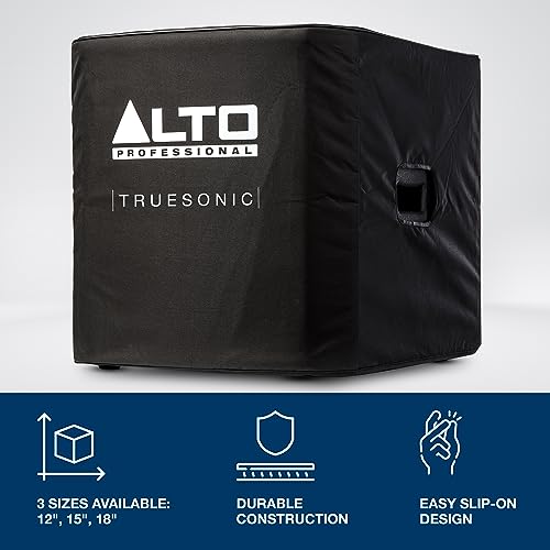 TS415 and TS15S Speaker Covers - Durable Slip-On Protective Covers for TS415 PA Speaker and TS15S Subwoofer