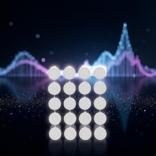 JJLFresheners 20Pcs/Set Silver Earbuds Filters Earphone Filter Mesh,Earbud and in-Ear Headphones Earphone Protective Filters Earphone Accessories Over-Ear Headphones (4mm)