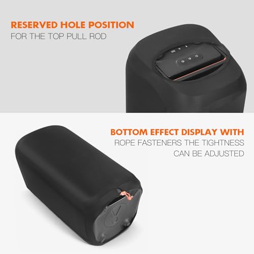 Dust Cover Protective Case for JBL PartyBox 120 Portable Party Speaker | Stretch Speaker Cover with Elastic Band, Washable, Scratch & Dust Resistant Slip Sleeve - size: For JBL Partybox 120