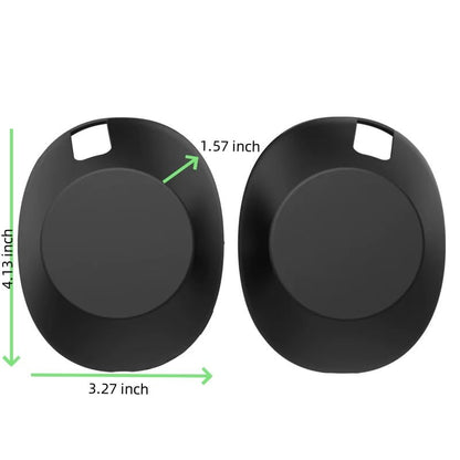 Silicone Ear Cups Cover for Sony WH-1000XM6 Headphones, Sweatproof Protector, Black