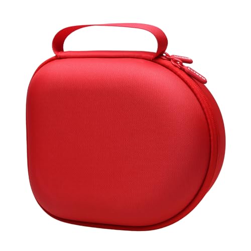 Headphone Headset Case Compatible with JBL, Beats, Sony, Soundcore Anker, Raycon, TOZO, SteelSeries, Logitech, Jabra, Bose, Audio-Technica, Sennheiser Headphones, Red+Black - color: Red+Black