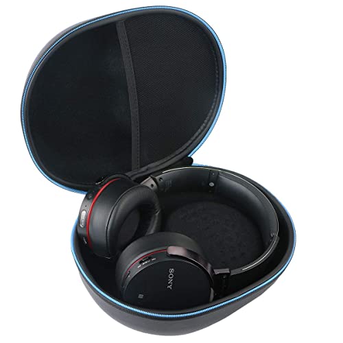 Hard Travel Case for Full Size Headphone | Compatible with Most Headphone, Shockproof, Impact-resistant, Protective Storage Box, Smooth Zipper