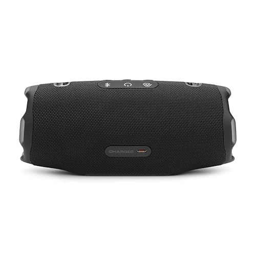 JBL Charge 6 Portable Bluetooth Speaker, Waterproof, Drop-Proof - Black | Long Battery Life Up To 28 Hours, Quick Charging, Built-In Powerbank, Weatherproof For Outdoor, Poolside, And Shower Use - color: Black