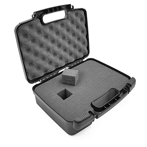 CASEMATIX Portable Projector Carrying Hard Case with Customizable Foam Fits Sony Pico Mobile Projector MPCL1 , MPCD1 , MP-CD1 , MP-CL1A , MPCL1A