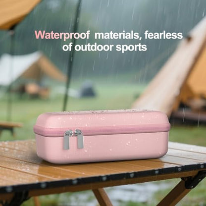 ProCase Hard Case for Bose SoundLink Flex 2nd/1st Gen Speaker - Pink | Hard Travel Storage Case with Mesh Pocket, Shoulder Strap and Carabiner for Bose SoundLink Flex 2nd/1st Gen Speaker - color: Pink
