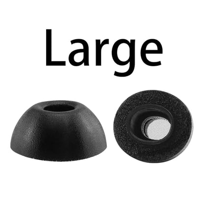 Replacement Memory Foam Ear Tips for AirPods Pro 3 Earbuds (L) | 3 Pairs (Black, Large), Ultimate Comfort, Compatible with AirPods Pro 3rd Generation 2025 - size: Large